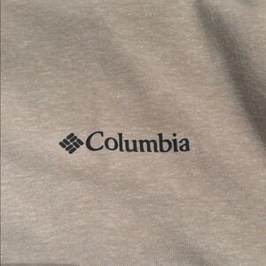 NWT Columbia Men's Tan Long Sleeve Tee XL